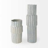 Cardon 23.0H Gray Ceramic Vase by Mercana at Eve Furniture
