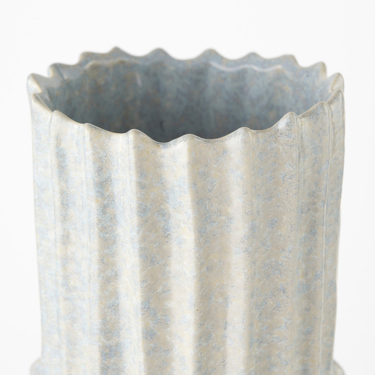 Cardon 23.0H Gray Ceramic Vase by Mercana at Eve Furniture
