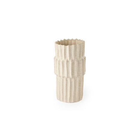 Cardon Cream Ceramic Vase by Mercana at Eve Furniture