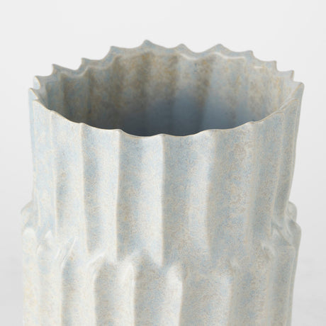 Cardon Gray Ceramic Vase by Mercana at Eve Furniture