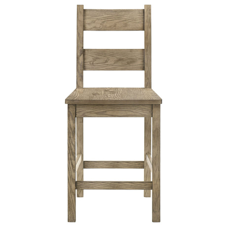 Cardova Vineyard Oak 5-piece Counter Height Dining Table Set by Coaster at Eve Furniture
