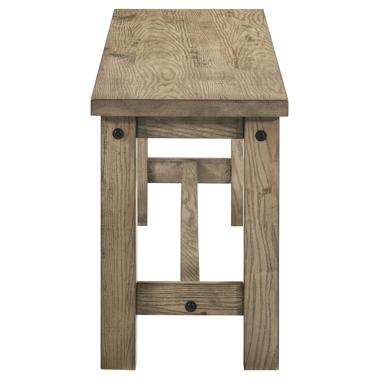Cardova Vineyard Oak 6-piece Extension Table Dining Set by Coaster at Eve Furniture