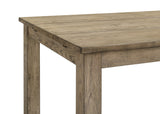 Cardova Vineyard Oak 87-inch Solid Wood Extension Dining Table by Coaster at Eve Furniture