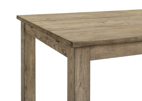 Cardova Vineyard Oak 87-inch Solid Wood Extension Dining Table by Coaster at Eve Furniture