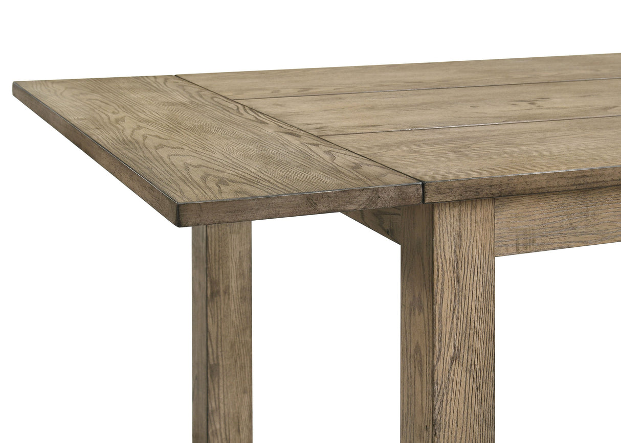 Cardova Vineyard Oak 87-inch Solid Wood Extension Dining Table by Coaster at Eve Furniture