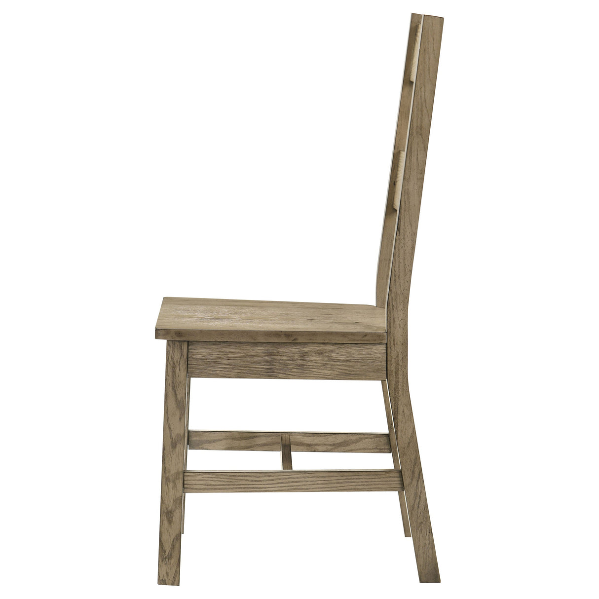 Cardova Vineyard Oak Solid Wood Dining Side Chair (Set of 2) by Coaster at Eve Furniture