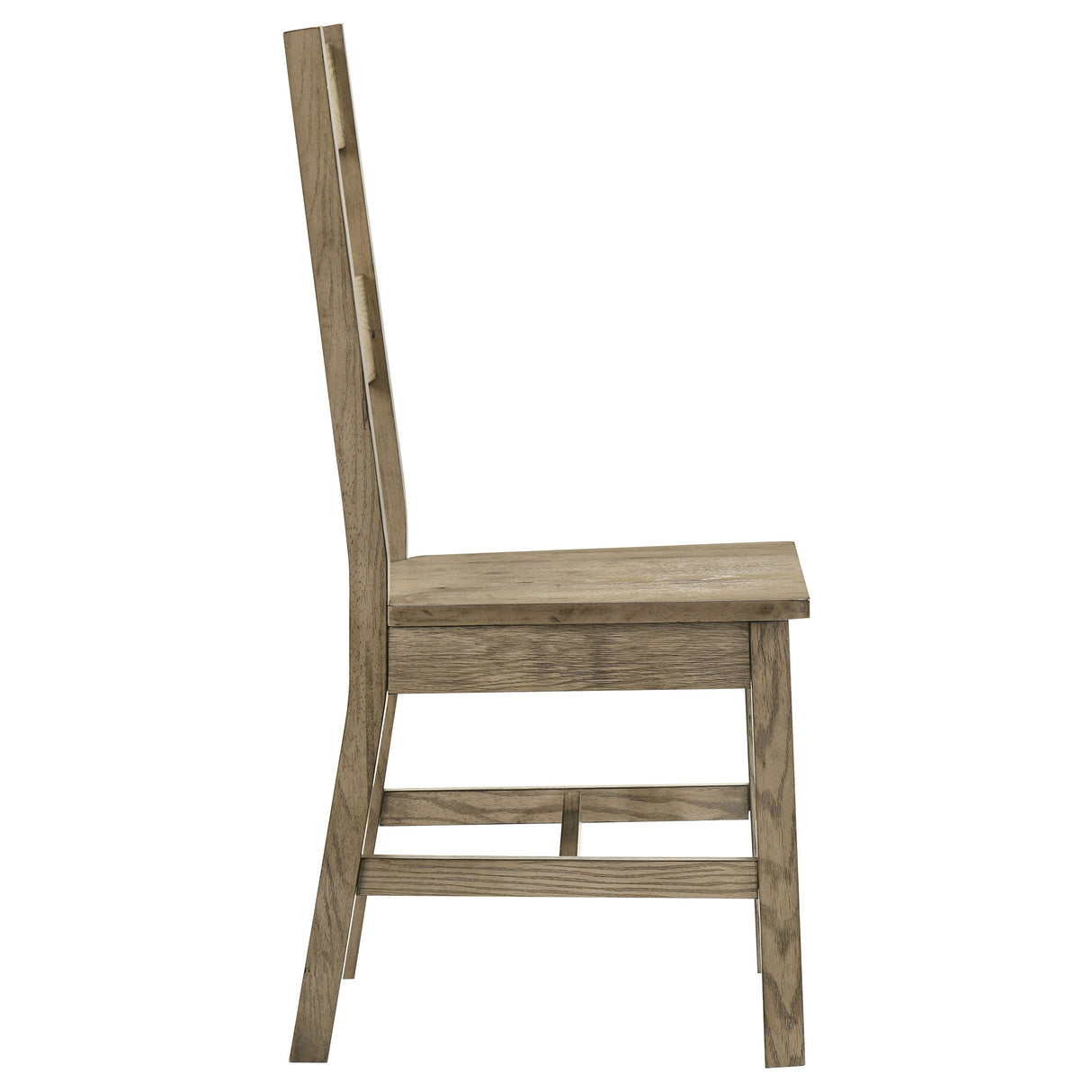 Cardova Vineyard Oak Solid Wood Dining Side Chair (Set of 2) by Coaster at Eve Furniture