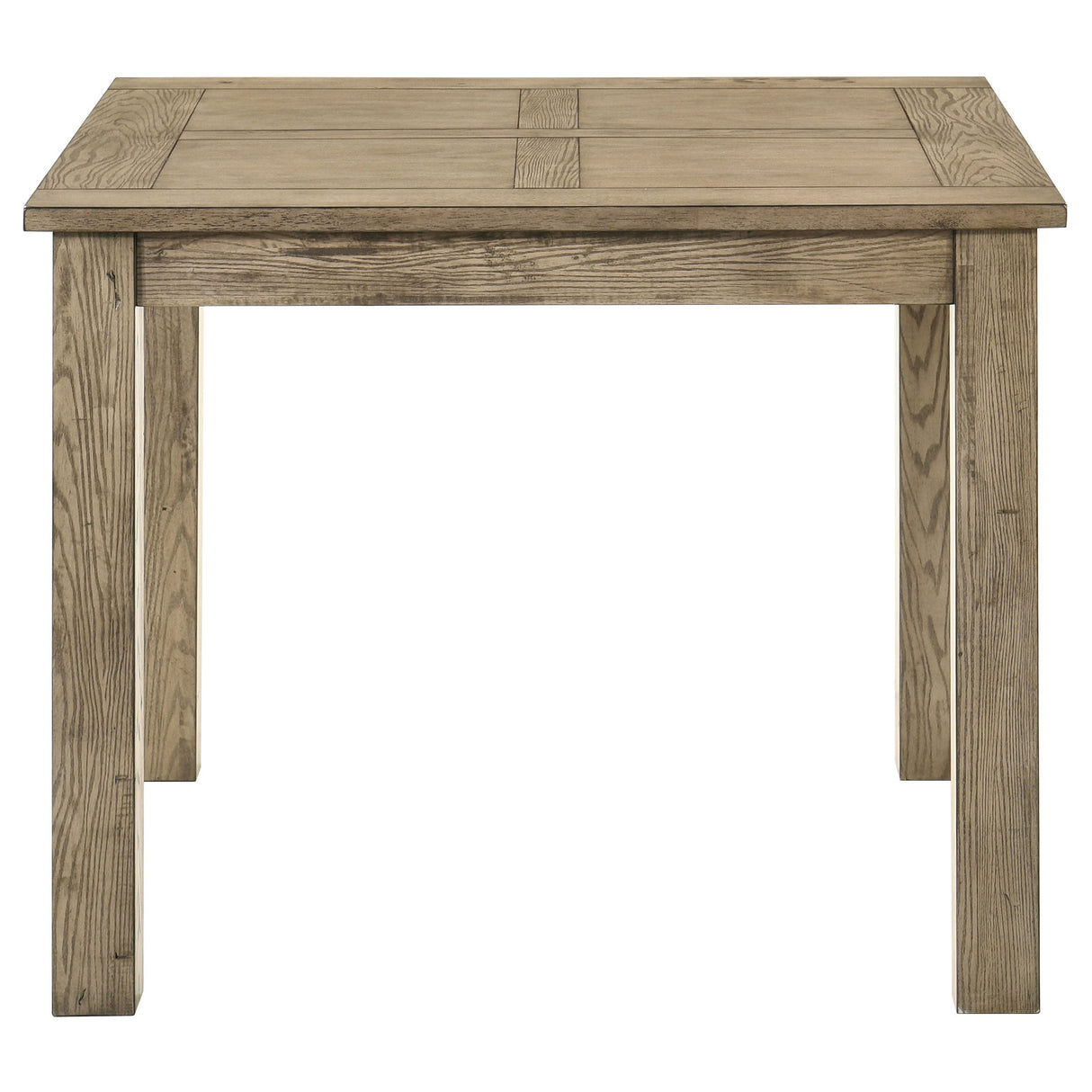 Cardova Vineyard Oak Square Counter Height Dining Table by Coaster at Eve Furniture