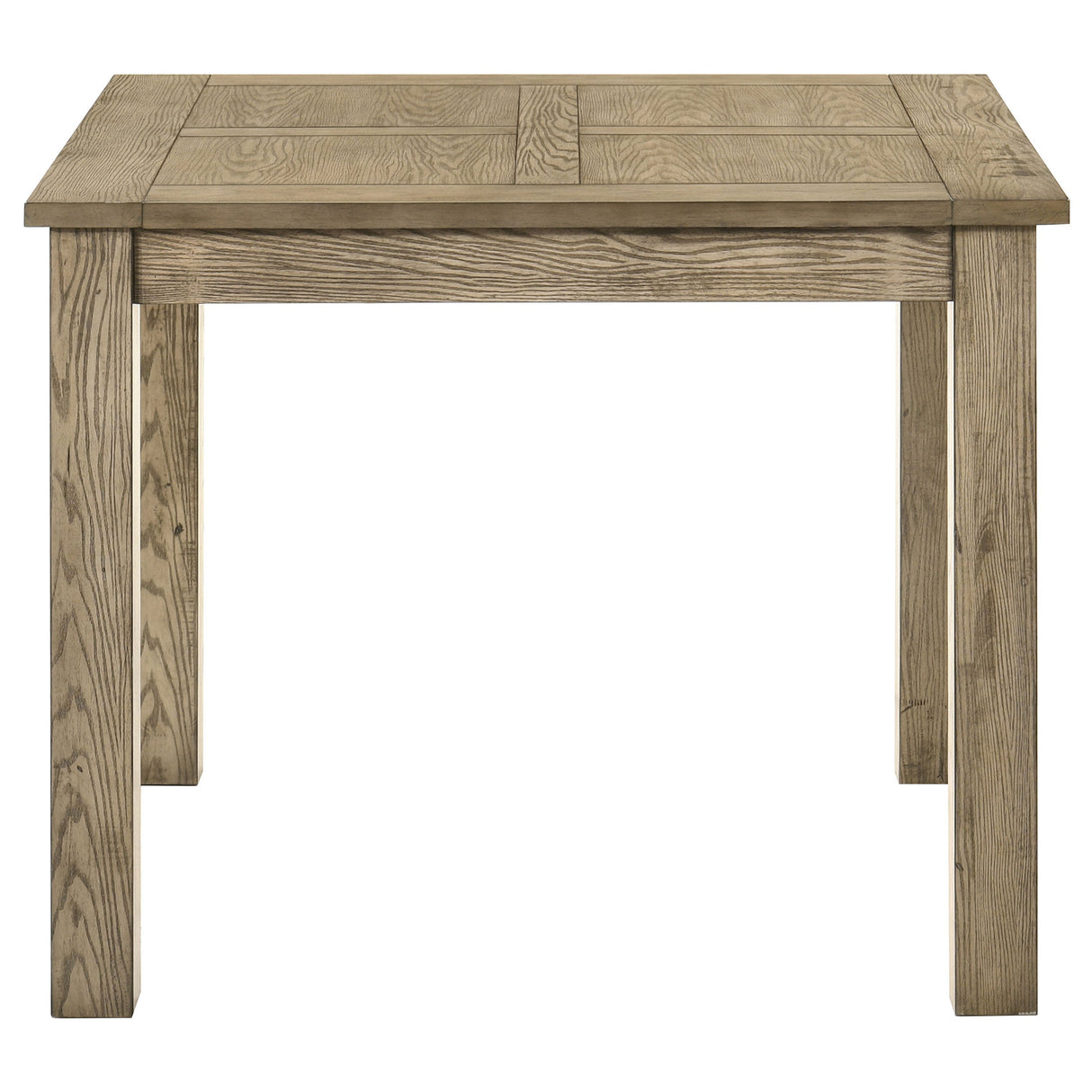 Cardova Vineyard Oak Square Counter Height Dining Table by Coaster at Eve Furniture
