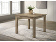 Cardova Vineyard Oak Square Counter Height Dining Table by Coaster at Eve Furniture