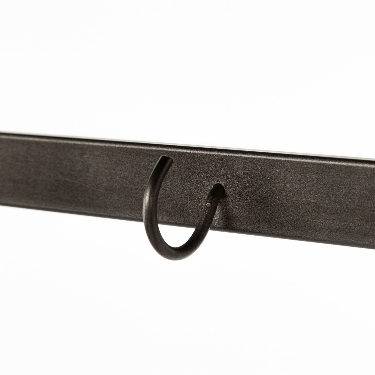 Carell Black Metal And Wood Shelf Hall Tree by Mercana at Eve Furniture