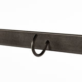 Carell Black Metal And Wood Shelf Hall Tree by Mercana at Eve Furniture