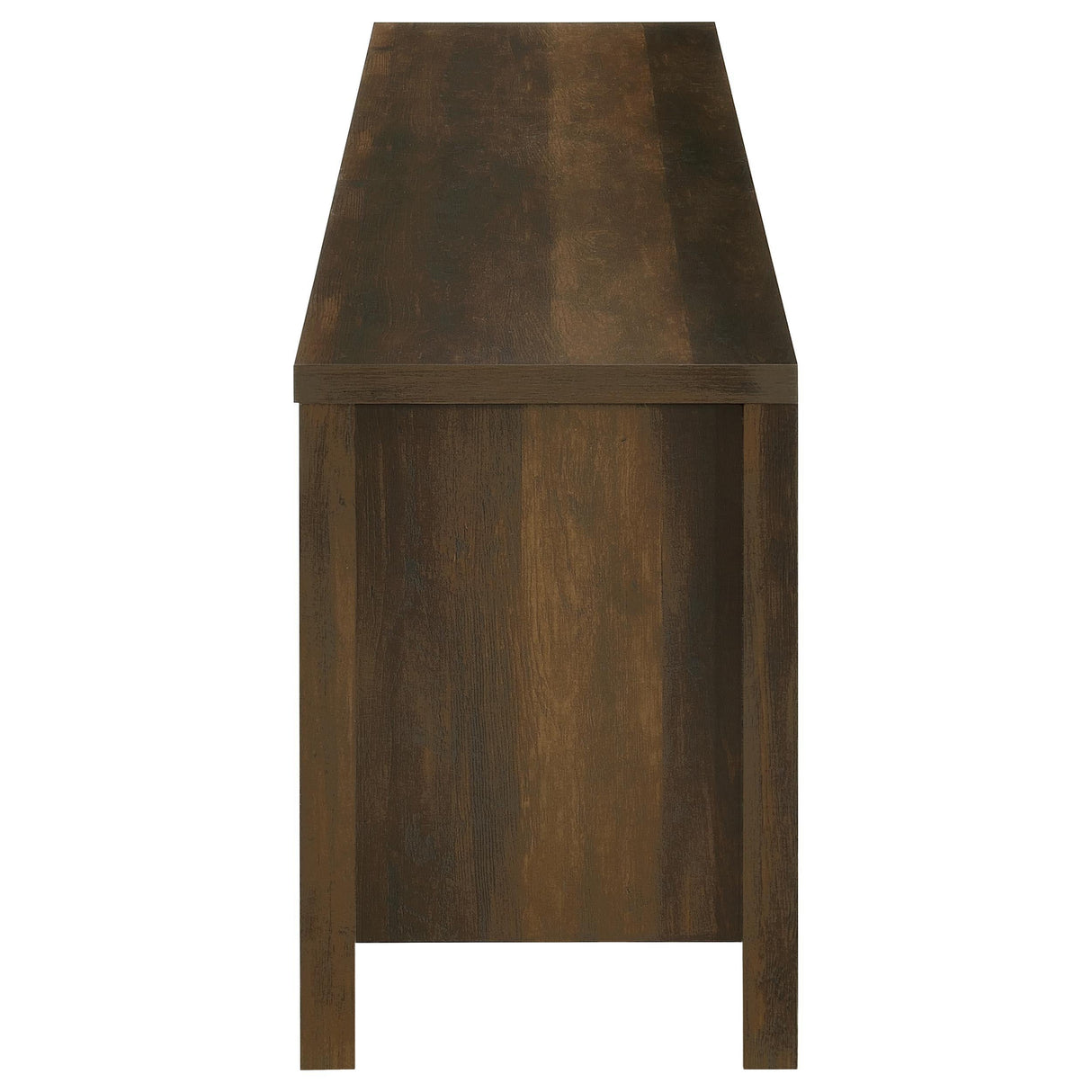 Carey Dark Pine 79-inch TV Stand Fireplace Media Console by Coaster at Eve Furniture