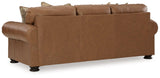 Carianna Caramel Sofa by Ashley at Eve Furniture