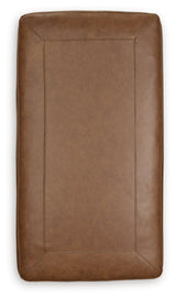 Carianna Chair and Ottoman in Caramel by Ashley at Eve Furniture