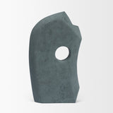 Carico Sculptural Gray Marble Decorative Object by Mercana at Eve Furniture