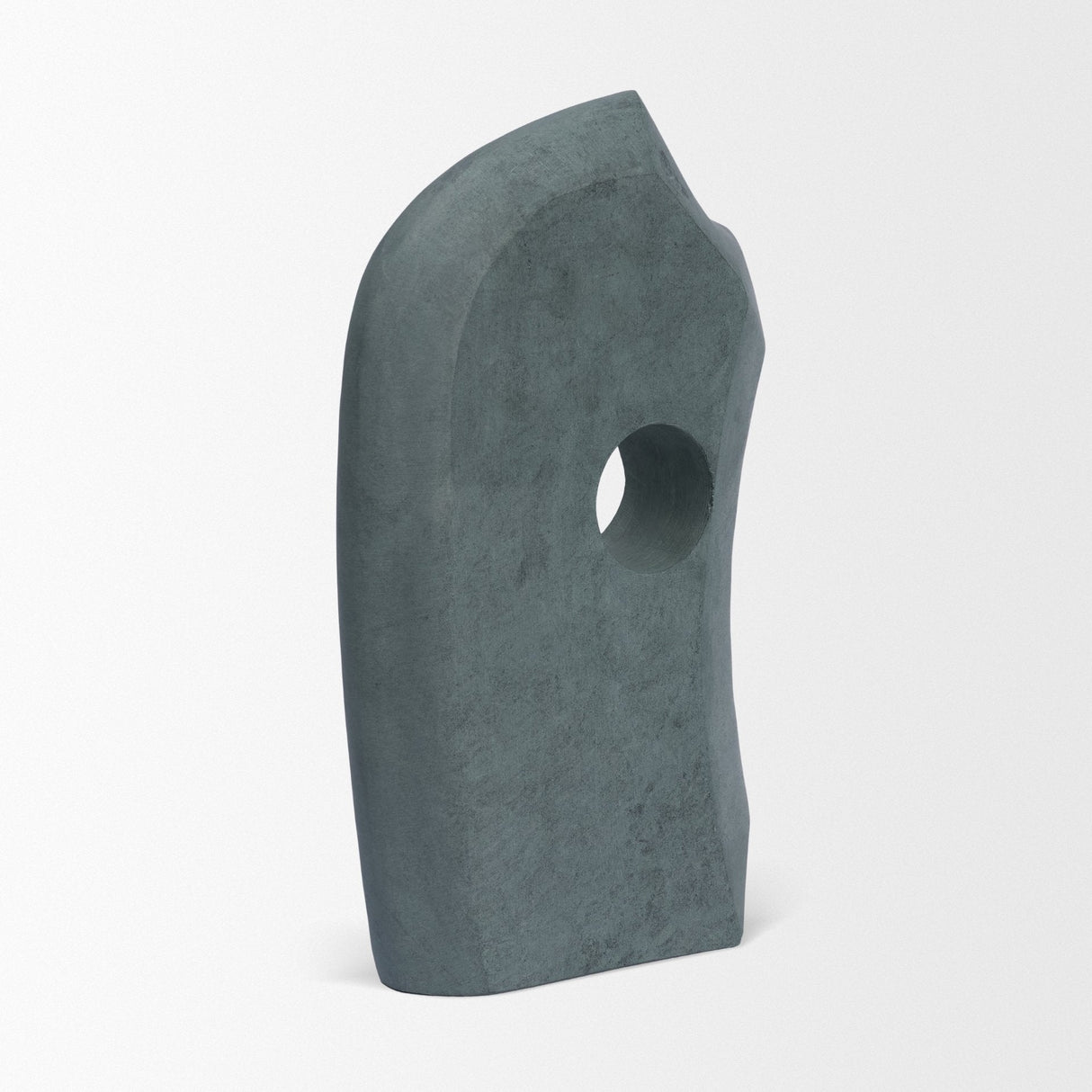 Carico Sculptural Gray Marble Decorative Object by Mercana at Eve Furniture