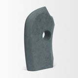 Carico Sculptural Gray Marble Decorative Object by Mercana at Eve Furniture