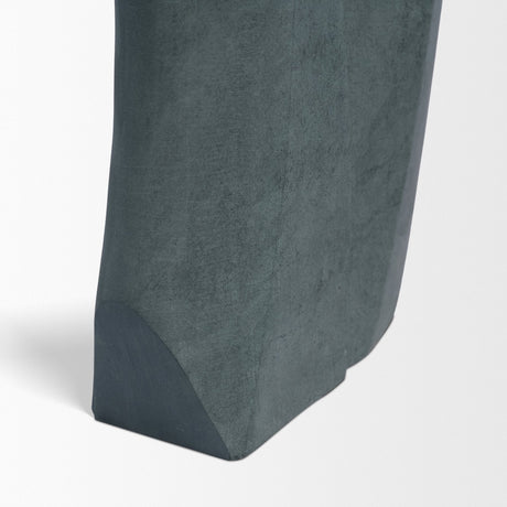 Carico Sculptural Gray Marble Decorative Object by Mercana at Eve Furniture