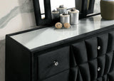 Carissa Black Dresser by Furniture of America at Eve Furniture