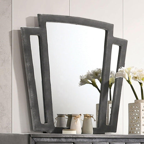 Carissa Gray Mirror by Furniture of America at Eve Furniture
