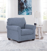 Carissa Manor Denim Chair