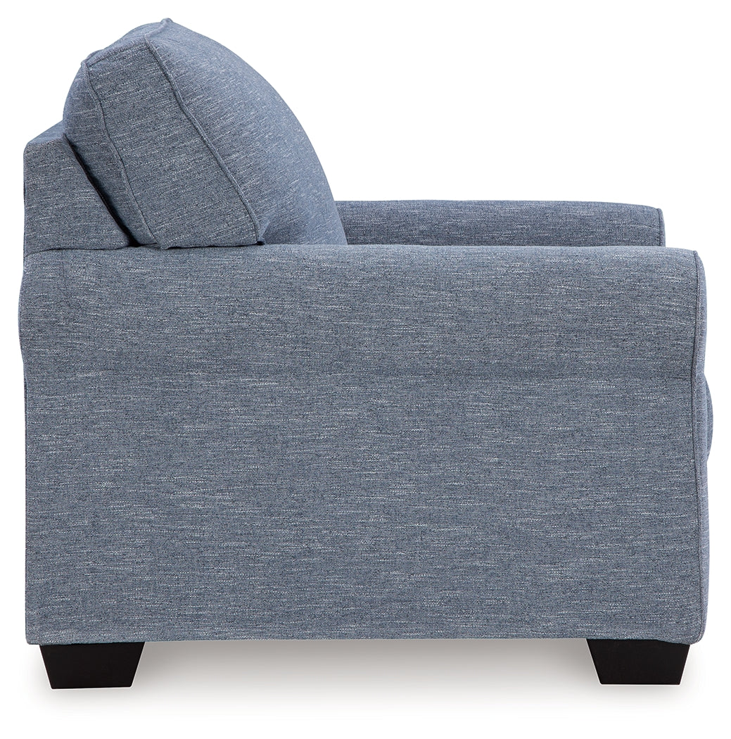 Carissa Manor Denim Chair