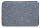 Carissa Manor Denim Ottoman