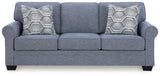 Carissa Manor Denim Queen Sofa Sleeper