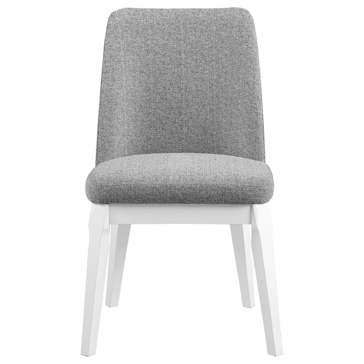 Carissa Upholstered Dining Side Chair Grey (Set of 2)