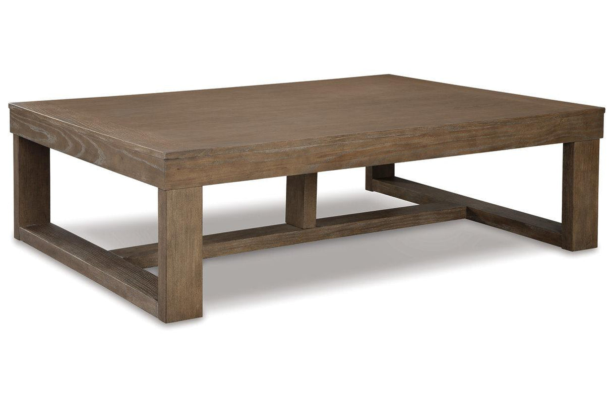 Cariton Gray Coffee Table and 2 End Tables by Ashley at Eve Furniture