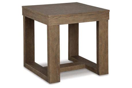 Cariton Gray Coffee Table and 2 End Tables by Ashley at Eve Furniture