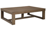 Cariton Gray Coffee Table by Ashley at Eve Furniture