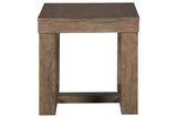 Cariton Gray End Table by Ashley at Eve Furniture