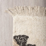 Carla 5x8 Earthy Neutrals Patterned Cotton Area Rug by Mercana at Eve Furniture