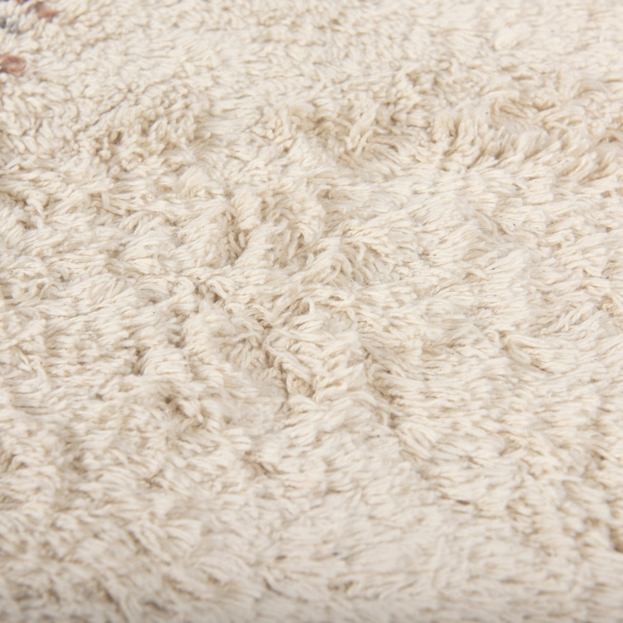 Carla 5x8 Earthy Neutrals Patterned Cotton Area Rug by Mercana at Eve Furniture