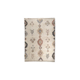 Carla Earthy Neutrals Patterned Cotton Area Rug by Mercana at Eve Furniture