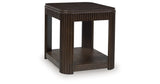 Carlibrie Warm Brown End Table by Ashley at Eve Furniture