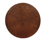 Carlisle Brown Cherry Round Dining Table Only by Furniture of America at Eve Furniture