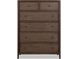 Carlisle Pecan Pie 6 Drawer Chest by Modus Furniture at Eve Furniture