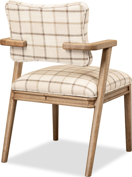 Carlisle Pecan Pie Armchair by Modus Furniture at Eve Furniture
