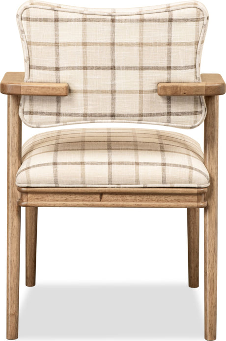 Carlisle Pecan Pie Armchair by Modus Furniture at Eve Furniture