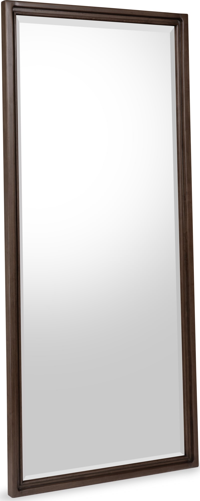 Carlisle Pecan Pie Floor Mirror by Modus Furniture at Eve Furniture
