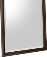 Carlisle Pecan Pie Floor Mirror by Modus Furniture at Eve Furniture