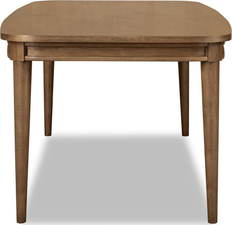 Carlisle Tofffee Crunch Extendable 78/96 Table by Modus Furniture at Eve Furniture