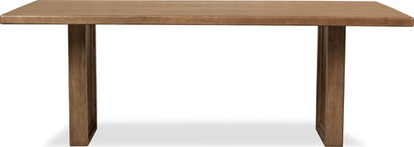 Carlisle Tofffee Crunch Fixed Dining Table by Modus Furniture at Eve Furniture