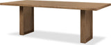 Carlisle Tofffee Crunch Fixed Dining Table by Modus Furniture at Eve Furniture