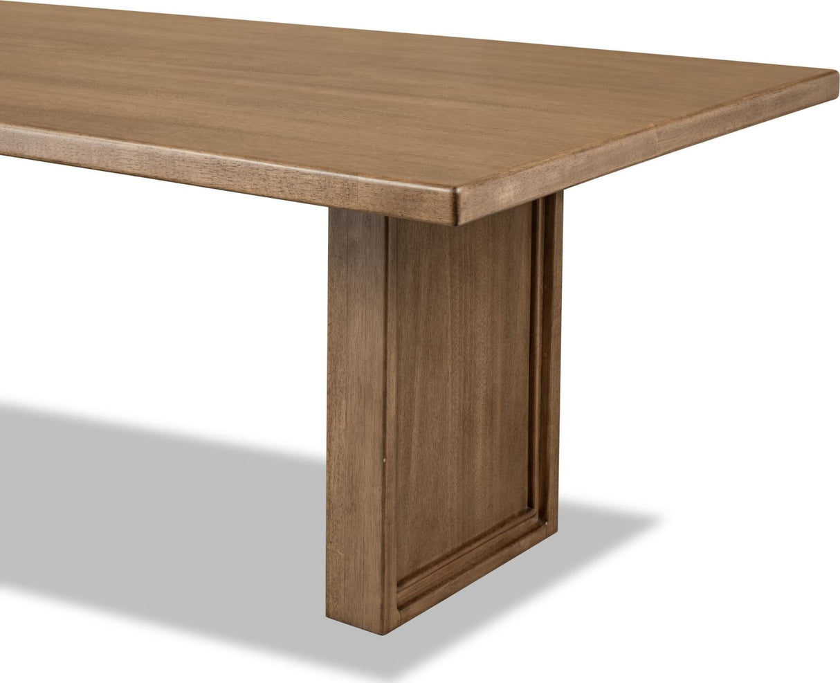 Carlisle Tofffee Crunch Fixed Dining Table by Modus Furniture at Eve Furniture