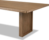 Carlisle Tofffee Crunch Fixed Dining Table by Modus Furniture at Eve Furniture