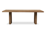 Carlisle Tofffee Crunch Fixed Dining Table by Modus Furniture at Eve Furniture